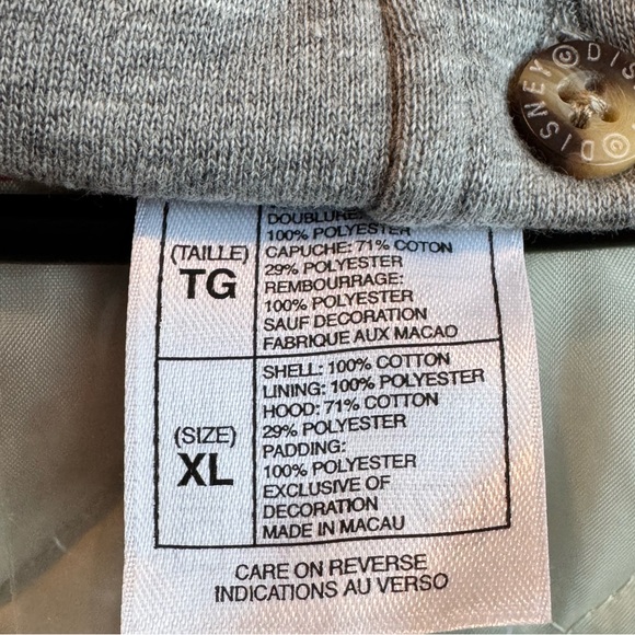 XL VINTAGE DISNEY TRUE BLUE EEYORE DENIEM HOODED JACKET!! - Picture 11 of 14